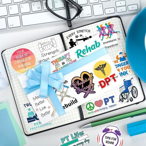 100PCS Physical Therapy Stickers, PT Rehab Decals for Therapists in Kuwait