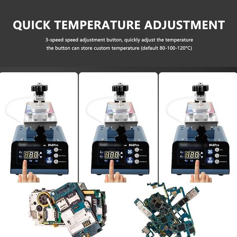 Digital Temperature Control LCD Screen Separator with Vacuum Adsorption and 185° Rotation in Saudi Arabia