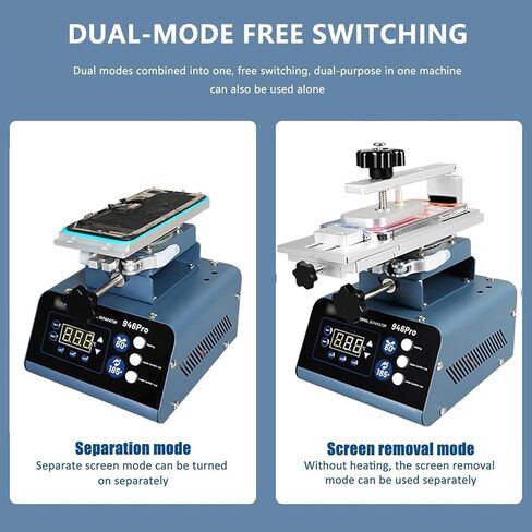 Digital Temperature Control LCD Screen Separator with Vacuum Adsorption and 185° Rotation in Saudi Arabia