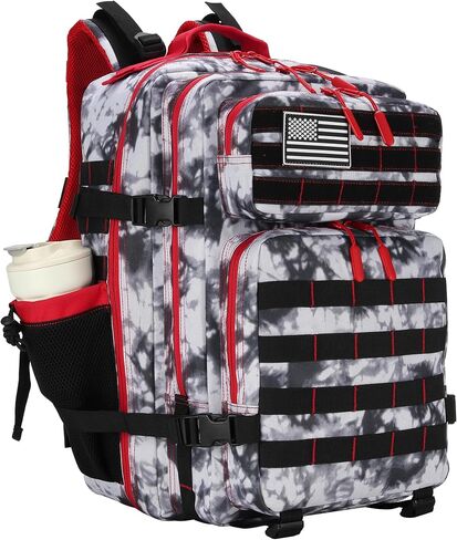 Lovelinks21 45L Tactical Assault Backpack 3 day assault pack with Molle Waterproof backpack Rucksack for Tactical Backpacks (Fluorescent Green) in Saudi Arabia