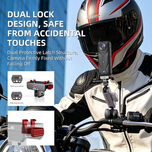 X5 Premium Lens Guard + 2 Pack Screen Protector Accessories Bundle, Magnetic Quick Release Mount with Safety Lock for Insta360 X6/X5/X4 Air in Saudi Arabia