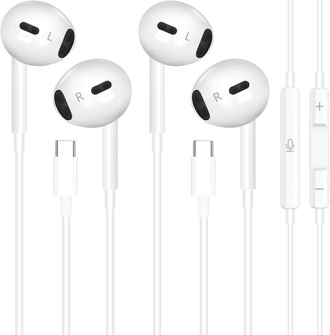 Apple MFi Certified 2Pack Lightning Headphones, Wired Earphones for iPhone in Saudi Arabia