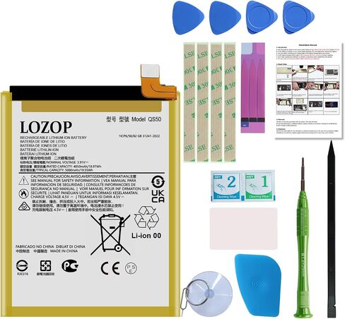 for Moto G Stylus 4G/5G 2022 Battery MD50 Replacement Kit for Moto G Stylus 4G 5G 2022 Model XT2215 with Repair Tools and User Manual in Kuwait