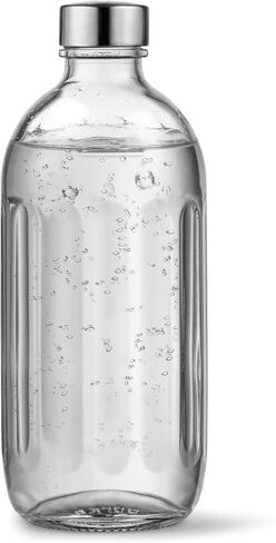 aarke Carbonator Pro Glass Bottle - Stainless Steel Cap, 27oz in Saudi Arabia