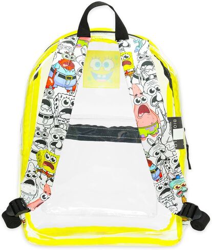 Spongebob Clear Mini Backpack for Stadium Events Bundle in Saudi Arabia
