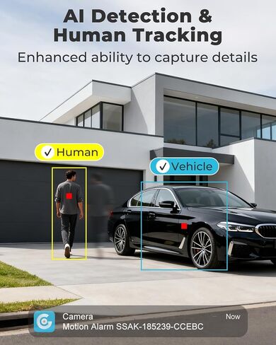 GENBOLT 4K WiFi Security Camera Outdoor Wired,8MP CCTV IP Camera with POE in Saudi Arabia
