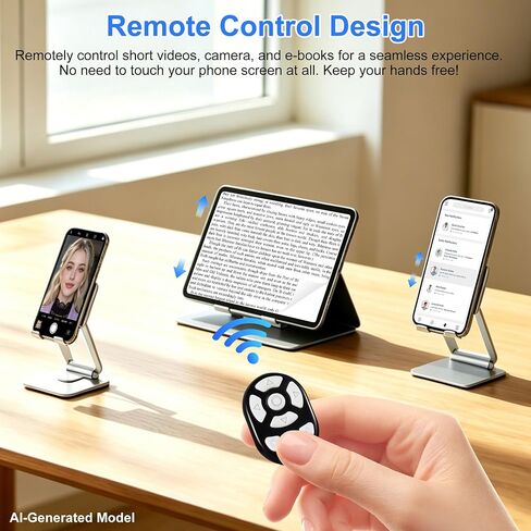 Finger Ring Mouse Mini Wearable Bluetooth Remote Control Scrolling Ring Thumb Mouse Travel Portable Wireless Handheld Air Mouse for Smartphone iPad Tablet for Page Turn Watch Video Take Photo, Black in Kuwait