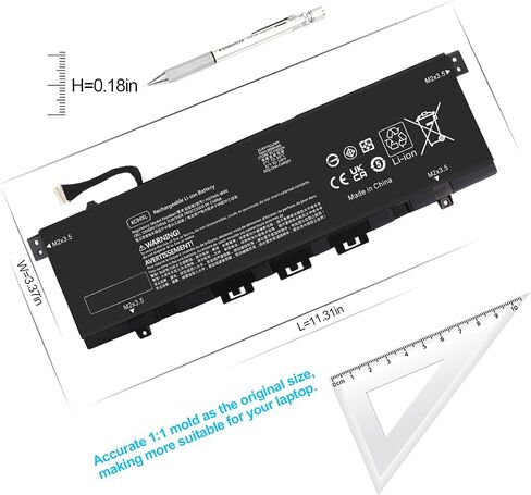 KC04XL Laptop Battery Replacement for HP Envy X360 13-AG 13M-AQ 13-AH 13-AH1006TX 5HS55PA Series L08496-855 L08544-2B1 TPN-W133 TPN-W136 L08544-1C1 KC04053XL Notebook Battery. in Kuwait