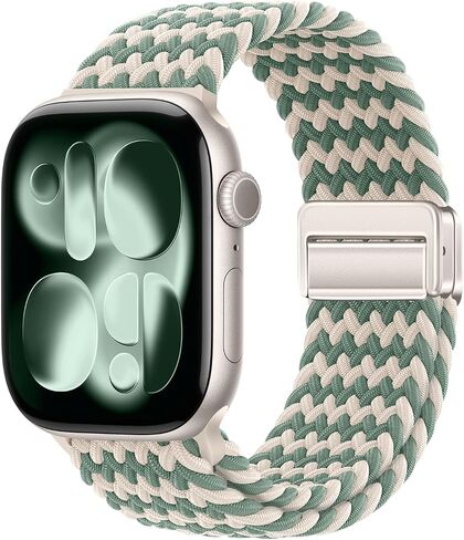 Braided Stretchy Magnetic Band Compatible with Apple Watch Bands Women Men in Kuwait
