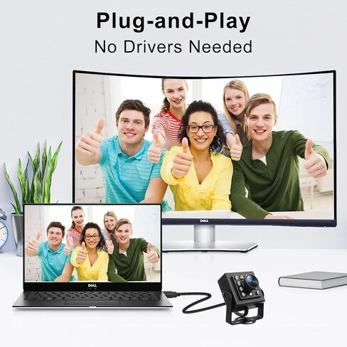 1080P Day & Night Vision USB Camera, IR Infrared Webcam for PC in Kuwait
