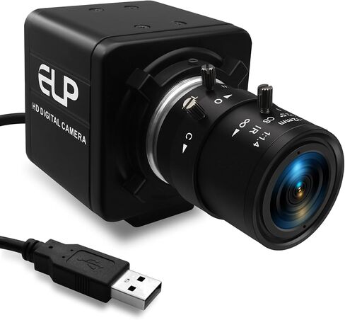 2MP 4X Zoom USB Camera with 2.8-12mm Varifocal Lens for Computer in Saudi Arabia