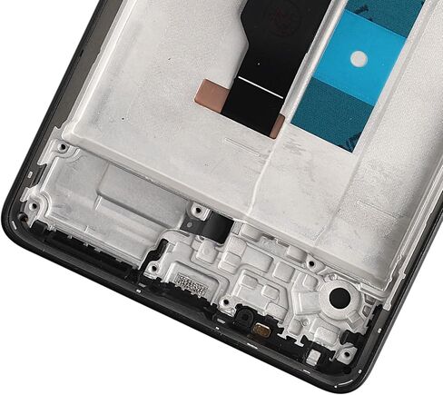 [Support Fingerprint] Duotipa 6.67" AMOLED Display for Redmi Note 13 Pro 4G 23117RA68G, 2312FPCA6G (Black with Frame) LCD Display Touch Screen Digitizer Assembly Replacement with Tool Sets in Saudi Arabia