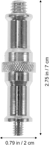 Threaded Screw Adapter 2pcs /4 to 3/8 Inch Male Spigot in Kuwait