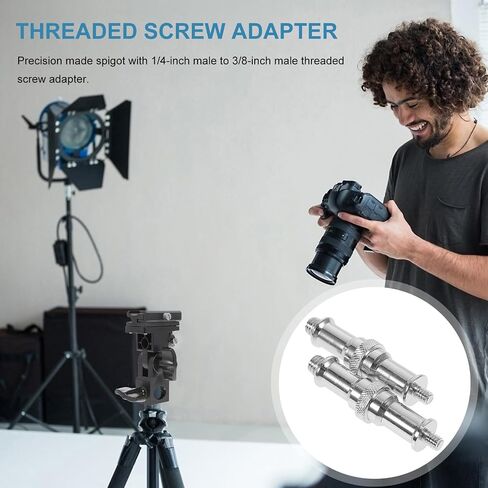 Threaded Screw Adapter 2pcs /4 to 3/8 Inch Male Spigot in Kuwait