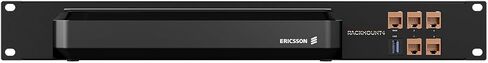 طقم حامل حامل IT RM-CR-T5 لأجهزة توجيه Cradlepoint E400 وE400-C - 1.3U، منافذ أمامية، فولاذ أسود نفاث (RM-CR-T5) in Kuwait