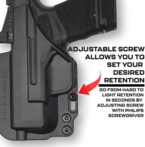 Springfield Hellcat Pro IWB Holster - IWB Holster for Concealed Carry / Custom fit to Your Gun - Inside the Waistband - Comfort and Concealment - EDC - Pistol Holster - Gun Holster in Kuwait