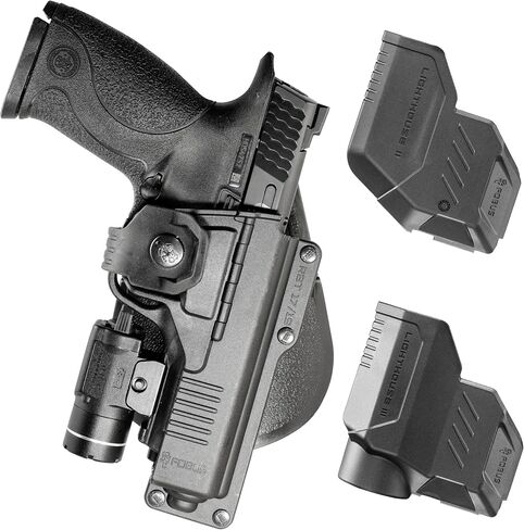 Fobus RBT17 OWB Tactical Holster with Lighthouse II & III for Glock – 17, 22, 31 | Shadow Systems – DR920 FS & MR920 Threaded barrle | Smith &Wesson – M&P 9mm & .40Cal, M&P Pro in Kuwait