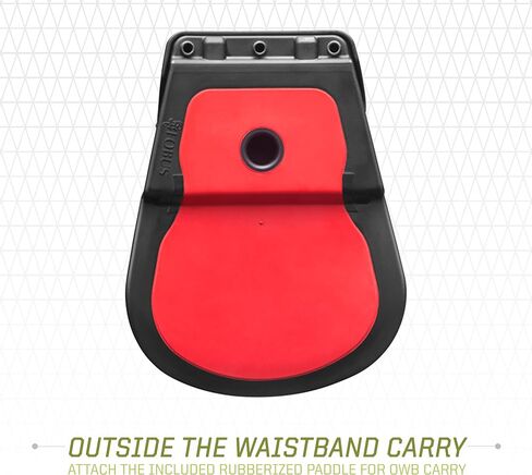 Fobus RBT17 OWB Tactical Holster with Lighthouse II & III for Glock – 17, 22, 31 | Shadow Systems – DR920 FS & MR920 Threaded barrle | Smith &Wesson – M&P 9mm & .40Cal, M&P Pro in Kuwait