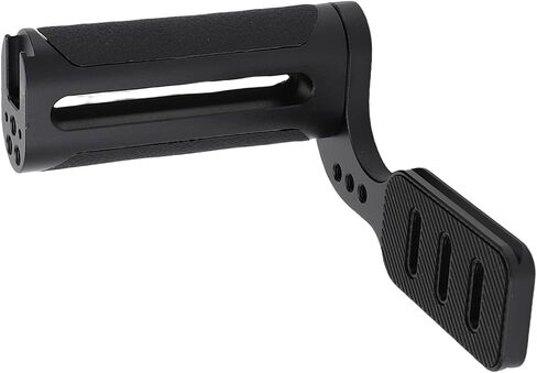 Aluminum Side Handle Grip, Side Grip & L Bottom Plate, 1/4 Inch Thread Hole Top Cold Shoe Mount, Ergonomic Design, Universal Left Handle for Mirrorless DSLR Camera in Kuwait