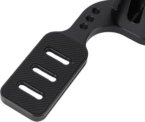 Aluminum Side Handle Grip, Side Grip & L Bottom Plate, 1/4 Inch Thread Hole Top Cold Shoe Mount, Ergonomic Design, Universal Left Handle for Mirrorless DSLR Camera in Kuwait