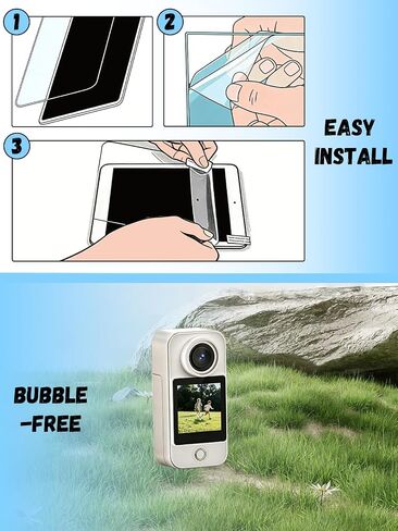 [2+2 Pack TPU Screen Protector for SJCAM C300 in Kuwait