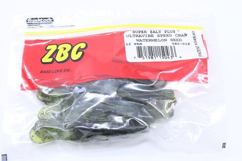 Zoom UltraVibe Speed Craw-Pack of 12 (Watermelon Seed, 3.5-Inch) in Kuwait