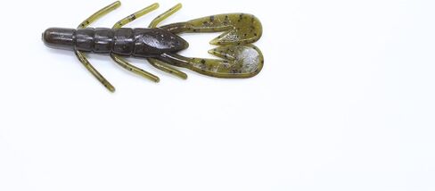 Zoom UltraVibe Speed Craw-Pack of 12 (Green Pumpkin, 3.5-Inch) in Kuwait