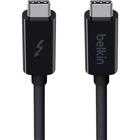 Belkin Thunderbolt 3 Cable, 20Gbps, 1M, Black in Saudi Arabia