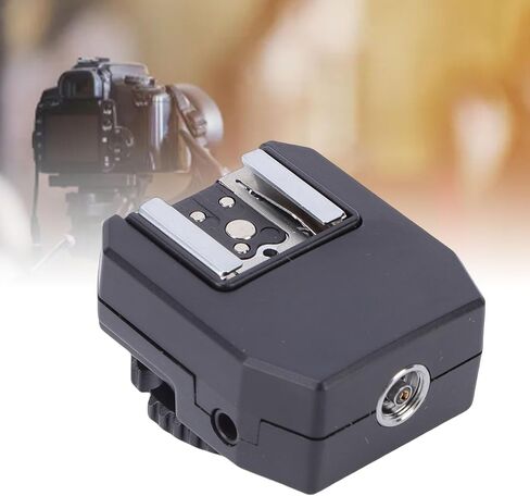 TTL Flash Hot Shoe Adapter for Camera, Automatic Photometry Link, Multiple Flash Control for Studio ABS Material in Kuwait