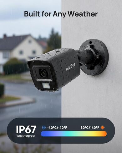 ANNKE 32CH 3K Lite Wired Security Camera System with 4TB, 32 x Outdoor Cams in Kuwait