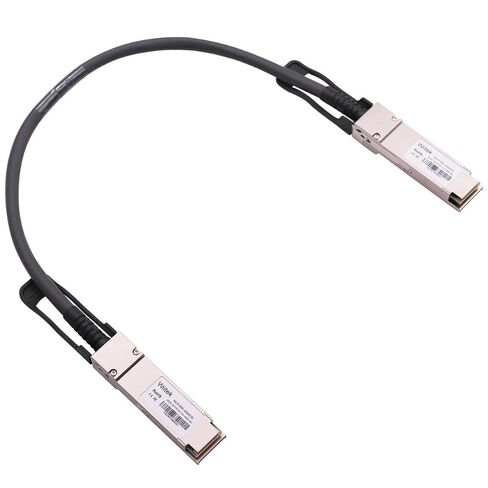 200GbE QSFP56 to QSFP56 PAM4 0.5m(1.67ft) Ethernet Passive Copper Twinax Cable, Compatible with Mellanox MCP1650-V00AE30, Ideal for NVIDIA DGX Spark Dual-System in Kuwait