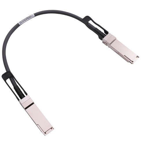 200GbE QSFP56 to QSFP56 PAM4 0.5m(1.67ft) Ethernet Passive Copper Twinax Cable, Compatible with Mellanox MCP1650-V00AE30, Ideal for NVIDIA DGX Spark Dual-System in Kuwait