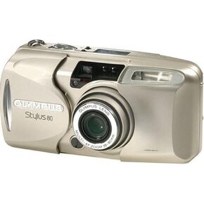 OM SYSTEM OLYMPUS Stylus 80 Quartz Date 35mm Camera Kit w/ 38-80mm Zoom in Kuwait