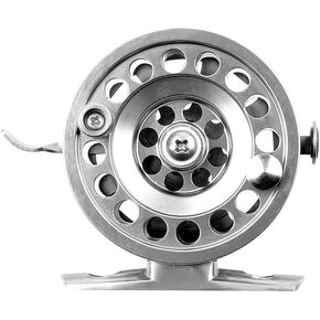 Winter Fly Fishing Reel 1.83oz All Metal Left/Right Hand 1.95inch Ice Wheel in Kuwait