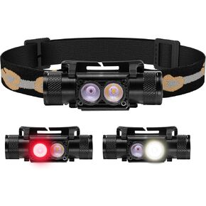 sofirn H25LR Rechargeable LED Headlamp with Red Light, 90 High CRI in Kuwait