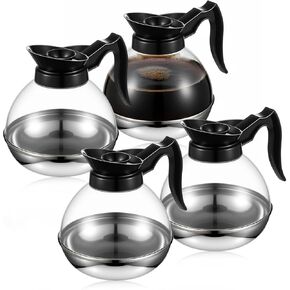 Plastic Coffee Decanter, 64oz Large Capacity Coffee Pot, 2 Pcs in Saudi Arabia