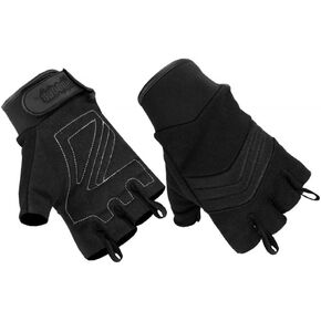 Hugger Men’s Air Cooled No Sweat Knit Extreme Comfort Fingerless Riding Gloves in Saudi Arabia