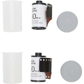 2 Rolls 35mm Camera Color Film ISO 200, High Saturation HD Color Negative Film, 8 Exposures per Roll for 135 Cameras, Ideal for Portraits and Action Photography in Kuwait