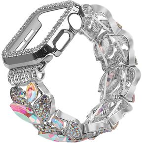 Dressy Bling Band and Case for Apple Watch Women's Bracelet in Kuwait