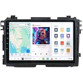 DUDUAUTO Car Radio for Honda Vezel HR-V HRV 2013-2022 Stereo 4GB+64GB in Saudi Arabia
