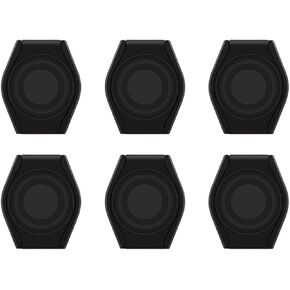 MERRYHAPY 6pcs Laptop Webcam Privacy Cover with Adhesive Backing, Black Abs Camera Safety Cover for Desktop Computer, Anti-Peeping Lens Protection for Secure Video Calls in Kuwait