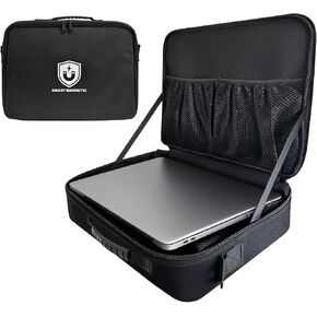 Magnetic Laptop Stand for Field Technicians, Heavy Duty Magnetic Tray Workstation with 18 Strong Magnets, Portable Foldable Tool Desk for HVAC, Trucks, Metal Surfaces, Holds up to 60 lbs in Saudi Arabia