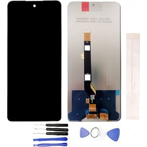 JayTong LCD Replacement for Tecno Spark 20 Pro KJ6 LCD Display Touch Screen Assembly (Black) in Saudi Arabia