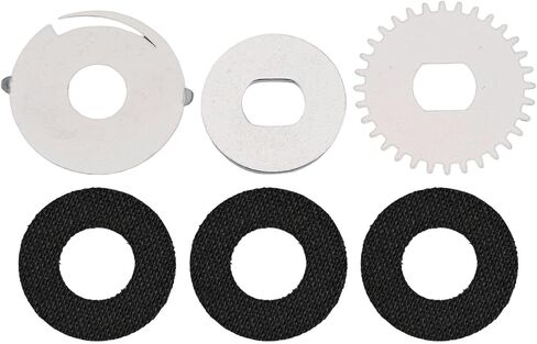 Fishing Baitcasting Reel Drag Clicker Kit Washers for Daiwa for Steez Right Hand Repair Parts with Gear Sprocket Carbon Brake Pad Pressure Plate Metal Components in Saudi Arabia