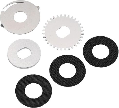 Fishing Baitcasting Reel Drag Clicker Kit Washers for Daiwa for Steez Right Hand Repair Parts with Gear Sprocket Carbon Brake Pad Pressure Plate Metal Components in Saudi Arabia