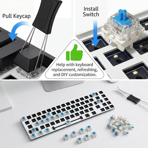 40Pack Clickers for 3D Prints,Blue Mechanical Keyboard Switches Set in Saudi Arabia