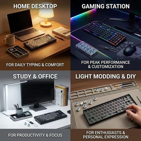 40Pack Clickers for 3D Prints,Blue Mechanical Keyboard Switches Set in Saudi Arabia