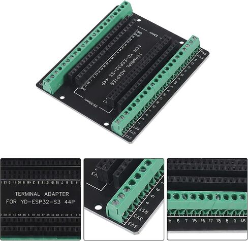 AITRIP 5PCS ESP32 S3 Expansion Board GPIO 1 into 2, Breakout Board 44 Pin Compatible with ESP32 S3 Development Board & N8R8/N16R8 Module in Kuwait