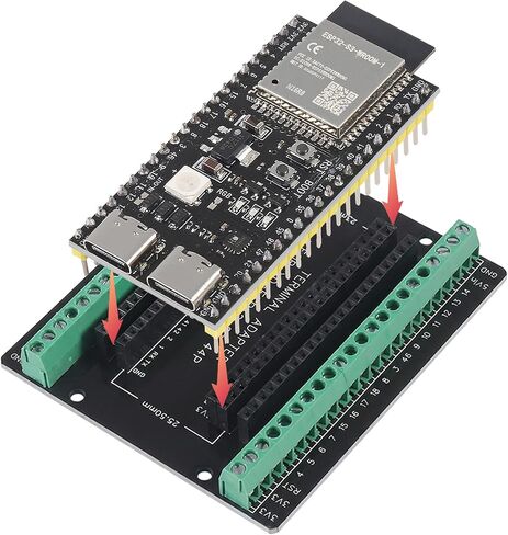 AITRIP 5PCS ESP32 S3 Expansion Board GPIO 1 into 2, Breakout Board 44 Pin Compatible with ESP32 S3 Development Board & N8R8/N16R8 Module in Kuwait
