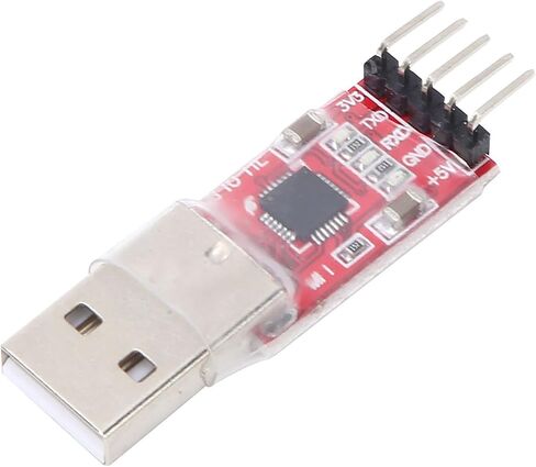 Fabater USB to TTL 5Pin Serial Converter Adapter, 3.3V/5V Output in Kuwait